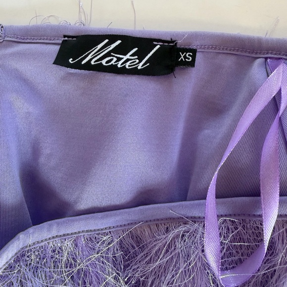 Motel Rocks Lilac Fringe Ensemble - Picture 5 of 11